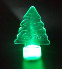 圣诞节派对装饰专用高品质礼品礼物赠品迷你台灯LED圣诞树小夜灯