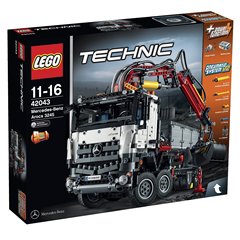 乐高LEGO 42043 科技系列 2015旗舰版奔驰重卡3245积木玩具