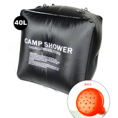 40L太阳能沐浴袋户外洗澡冲澡冲凉便携式水袋水袋清洁淋浴袋加厚