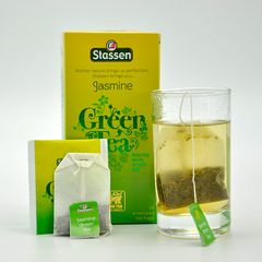 司迪生 茉莉风味绿茶1.5g*25茶包/盒 斯里兰卡锡兰绿茶袋泡茶