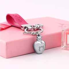 米勒斯 钥匙扣女创意韩国可爱钥匙链 香水瓶钥匙圈汽车挂件礼物