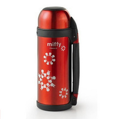 包邮正品米菲miffy真空不锈钢保温瓶 保温壶家用大容量保温杯户外