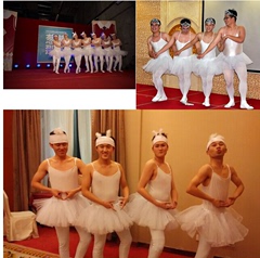 四小天鹅男成人芭蕾舞演出搞笑服公司晚会年会舞蹈服装反串舞蹈服