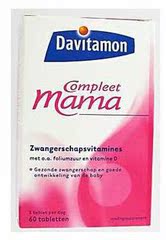 1盒包邮荷兰代购 Davitamon Complete MAMA 准妈妈孕妇乳母复合维