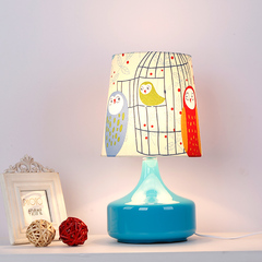 玻璃台灯卧室床头灯创意简约现代北欧时尚设计创意趣味小台灯