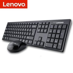 联想无线键盘鼠标套装 KN100静音省电超薄电脑办公游戏键鼠包邮