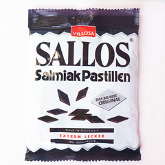 德国进口糖果 SALLOS甘草糖小颗粒软糖 健康糖果食品150g休闲食品