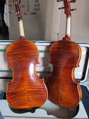 卡农斯特 正品行货 演奏级高档虎纹欧料中提琴  大师纯手工制作