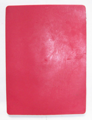 红色方形小印章垫 W-24 印章垫180×130mm 印章专用垫 橡胶垫