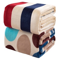 【天天特价】冬季法兰绒毛毯珊瑚绒毯子加厚毛巾被单双人床单盖毯