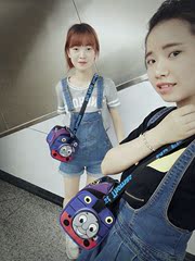 托马斯儿童包包斜挎包男童女童包单肩包韩国时尚包水桶包旅行包潮