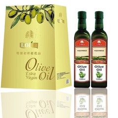 希腊原装进口橄榄油礼盒 洛丽塔罗马风情礼盒500ML*2春节年货礼品