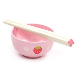 碗 筷子套装木制 过家家儿童仿真厨房做饭早教益智玩具 礼物