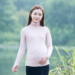 孕妇装冬装 新款韩版冬季加厚高领孕妇毛衣 大码孕妇打底上衣
