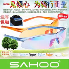 正品SAHOO 台湾产骑行眼镜 山地自行车死飞户外运动眼镜单车风镜