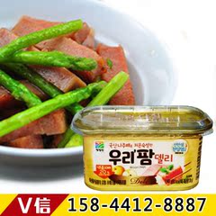 韩国清净园 儿童午餐肉罐头 宝宝午餐肉  猪肉罐头 190g1