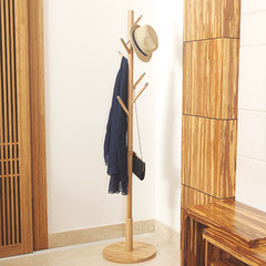 衣帽架现代客厅衣架简约落地挂衣架时尚实木创意衣服架子卧室家具