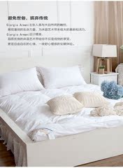 欧美威斯汀五星级酒店专用 加厚90%白鹅绒 羽绒床垫床褥 鹅绒床垫