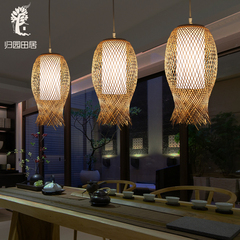 创意新中式禅意吊灯日式茶室灯个性餐厅灯走廊灯收银台吧台装饰灯