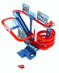 正版极速迷你赛车场托马斯火车 汽车总动员儿童电动多层轨道玩具