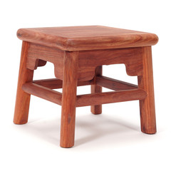 中式血檀木手工富贵凳实木换鞋凳茶几凳子 红木洗脚小板凳儿童凳