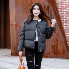2016冬装新款韩版女装宽松加厚保暖面包服羽绒棉服短款外套棉衣女