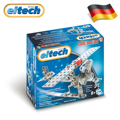 德国爱泰eitech飞机模型儿童拼装玩具智力益智组装男孩礼物7-10岁