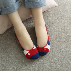 刺绣剪口袜女士袜子浅口袜 隐形袜 短袜 刺绣 春夏季薄款袜子女袜