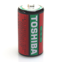 TOSHIBA东芝AA 2号R14电池 碳性一次性干电池铁壳一节装 原装正品