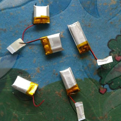 蓝牙耳机数码产品聚合物锂电池2个包邮订单留言尺寸