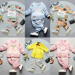 婴幼儿春秋男宝宝童装儿童0-1-2-3岁冬季4周岁男童套装春装衣服