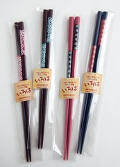 现货日本进口 天然木筷 日式漆器健康材质 尖头T箸六款
