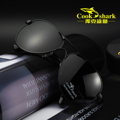 意大利设计cookshark/库克鲨鱼男士太阳墨镜驾驶开车司机偏光眼镜