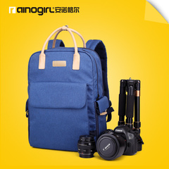 安诺格尔 专业单反摄影包 双肩手提防水户外旅行包 时尚休闲包