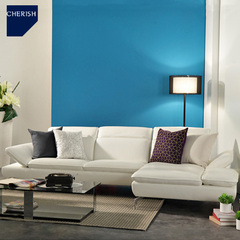 彩丽舒家具客厅头层牛皮转角沙发现代北欧组合沙发高档奢华沙发