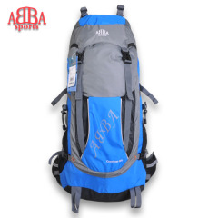 韩国 专柜正品打折ABBA50L轻便背负双肩登山包旅行背包送防雨罩