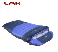 LMR正品专业户外装备信封式羽绒睡袋600克成人可拼 春秋季舒适0度