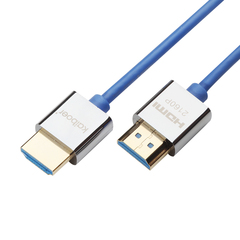 开博尔HDMI高清数据线纤细便携 镀金2.0版4K电视 机顶盒连接线