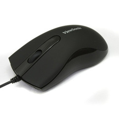 ViewSonic/优派 MU255 有线鼠标 USB 人体工程学笔记本台式机鼠标
