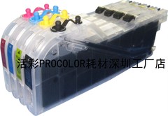 LC563/LC565XL长填充墨盒适用于兄弟MFC-J2510/MFC-J2310...