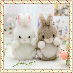 包邮玩具TAKENOKO毛绒兔子玩具兔子公仔毛绒公仔兔子手机公仔挂件
