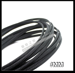 高品质三丝蛇皮网 黑色 3MM直径 一米0.9元