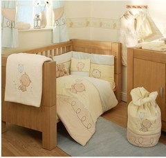 包邮出口婴儿床上用品套件儿童床品套件宝宝床品套件床围送睡袋