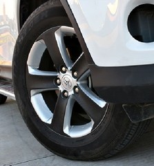 2014款丰田新RAV4 改装碳纤车贴 轮圈个性贴纸 轮毂碳纤贴纸