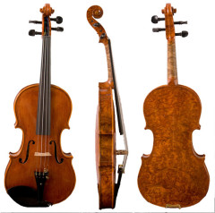 小提琴 纯手工整板小提琴 鸟眼枫 牛眼枫小提琴  手工制作