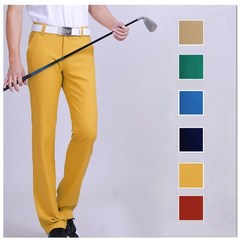 JENNIFERgolf绿色黄色男装长裤高尔夫球服球裤运动男裤 清货特价