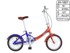 JHC建和折叠自行车红兰16寸折叠车-1601