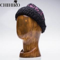 chihiro新帽馆针织帽子秋冬天冬季女士潮帽羊毛线帽瘦脸高档女帽