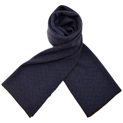 2016男士羊毛围巾冬季新款商务双面厚长款保暖长款针织围脖礼盒装