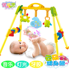 新生婴儿玩具健身架儿童健身器宝宝音乐早教玩具0-1岁3-6-12个月